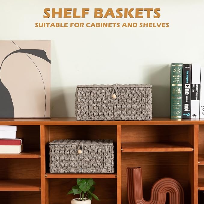 OIAHOMY Wicker Storage Basket - Image 2