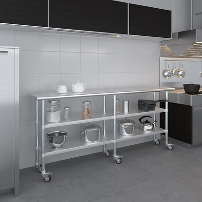 AmGood Stainless Steel Work Table - Image 9