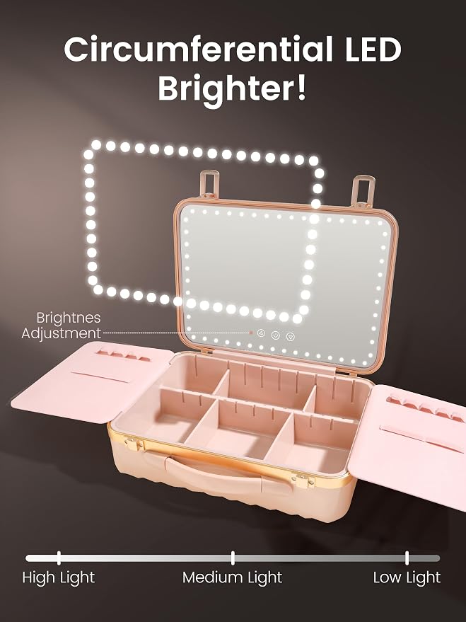 ROWNYEON Travel Makeup Case - Image 4
