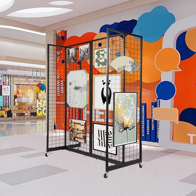 Grid Gondola Unit, Gridwall Display Stand - Image 2