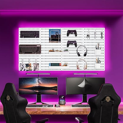 Pegboard Combination Kit for Wall Organizer, Wall Mounted Peg Board Kits for - Image 3