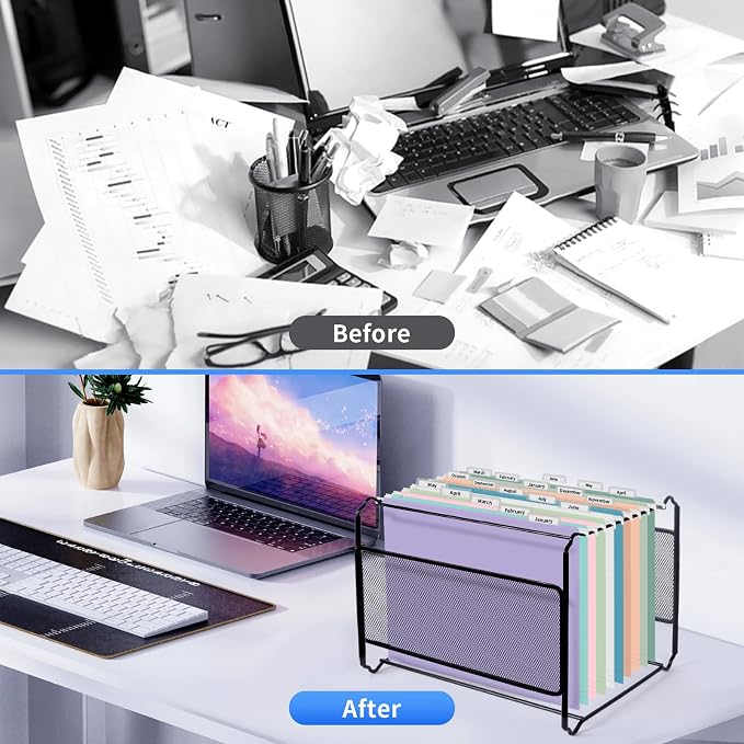 10 Pack Hanging File Folders, Letter Size - Image 6