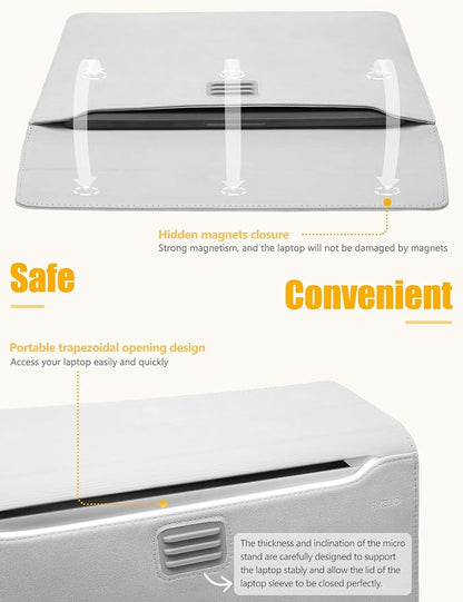 HYZUO 15-16 Inch Laptop Sleeve Case - Image 4