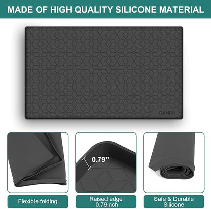 Under Sink Mat, Kitchen Cabinet Shelf Protector, Fits 36 inch Standard Cabinet - Image 6