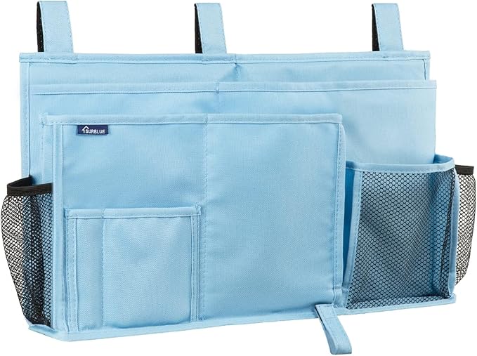 Surblue Bedside Caddy Hanging Bed Organizer Storage Bag Pocket by SURBLUE