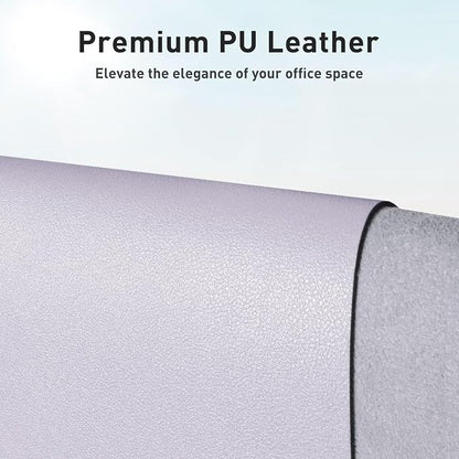Aothia Large PU Leather Desk Pad Protector – Non-Slip Mouse Pad & Writing Mat - Image 2