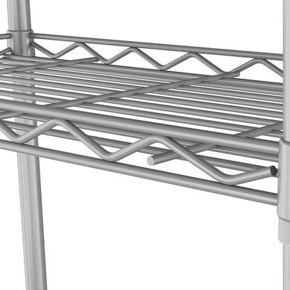 HOMEFORT 6-Tier Wire Shelving, 6 Shelves Unit Metal Storage Rack, Closet Shelves - Image 8