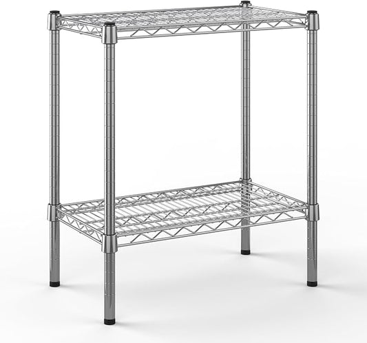 14" Deep x 24" Wide x 27" Height Wire Shelving Kit | 2-Tier |NSF Commercial by Regal+Altair