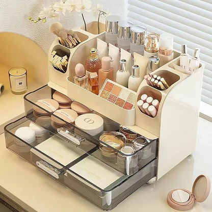Makeup Organizer with Drawers for Vanity, Bathroom Countertop Organizer with - Image 7