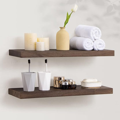 Axeman Floating Shelves for Wall, Wall Mounted Display Shelving by Axeman