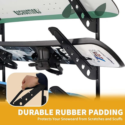Snowboard Wall Racks, Adjustable Storage Rack - Image 6