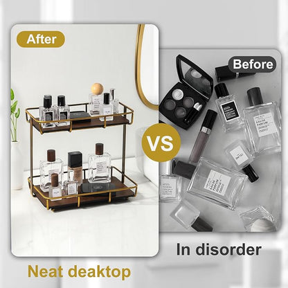 Bathroom Organizer Countertop Perfume Organizer Makeup Organizer Cosmetics - Image 4