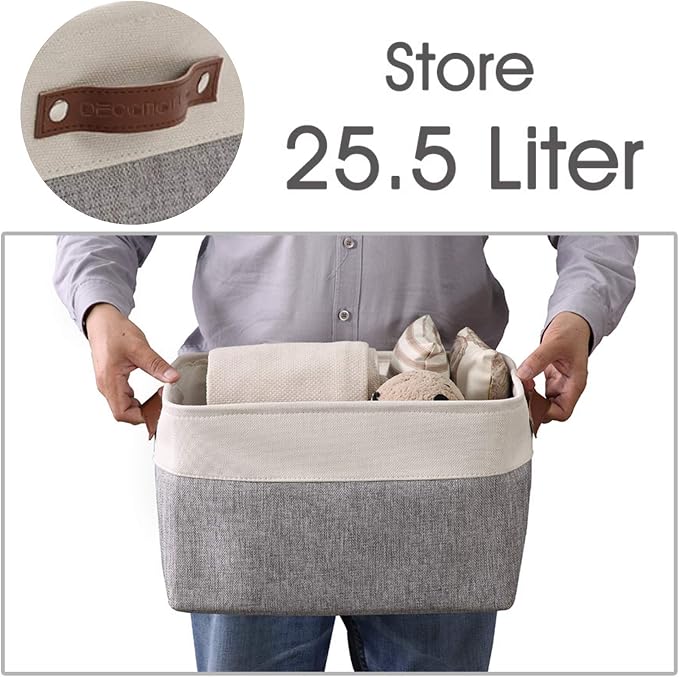 DECOMOMO Storage Baskets for Shelves - Image 4