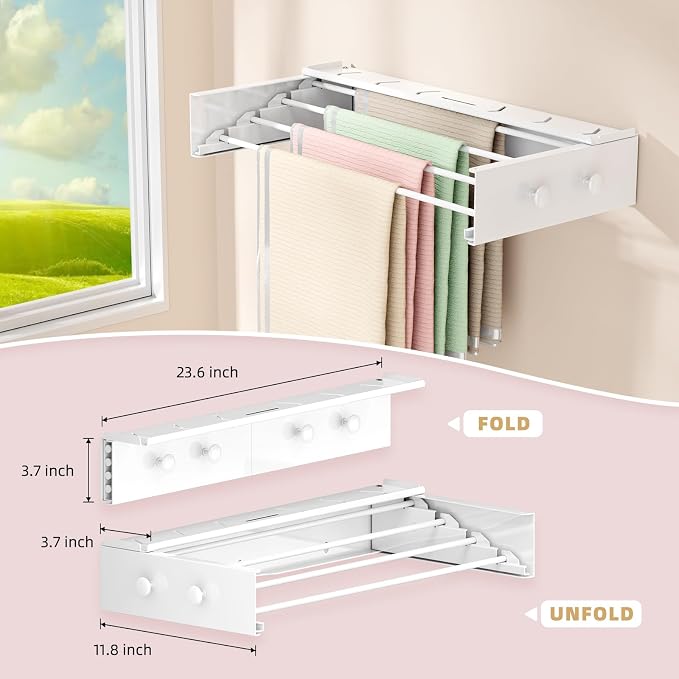 BAKON Wall Mounted Drying Rack - Image 2