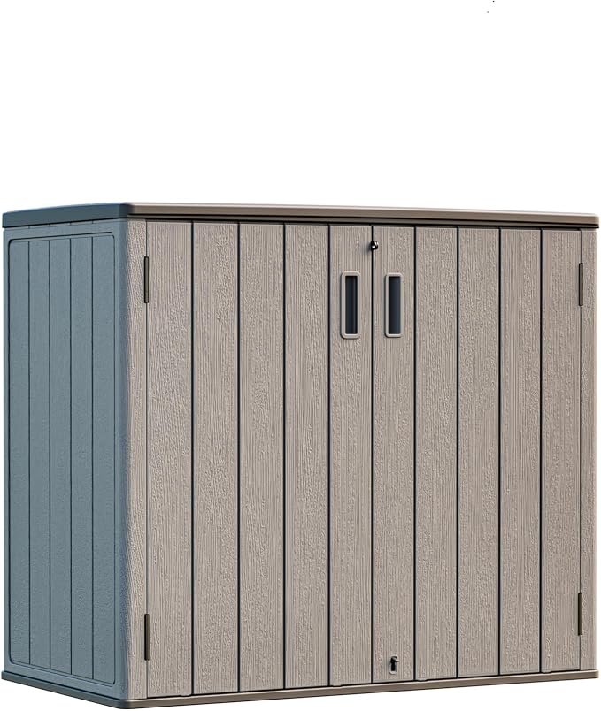 HOMSPARK 37 Cu.Ft Outdoor Storage Shed Weather Resistant by HOMSPARK
