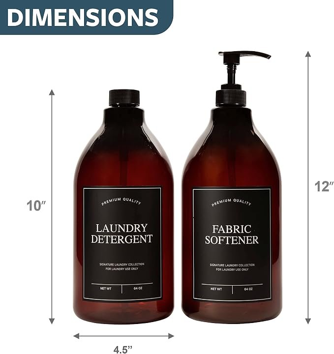Calindiana Modern Farmhouse Liquid Laundry Detergent and Fabric Softener - Image 3