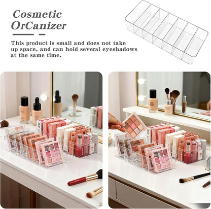 Clear Acrylic Makeup Organizers, 7-Section Bathroom Organizer - Image 8