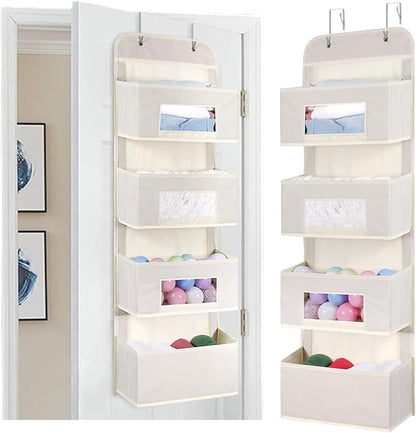MAX Houser 4-Shelf Over The Door Hanging Organizer by MAXHouser