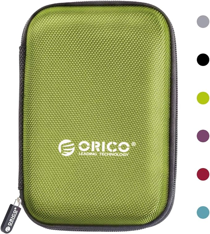 ORICO Hard Drive Case 2.5 inch External Drive Storage Carrying Bag Waterproof by ORICO