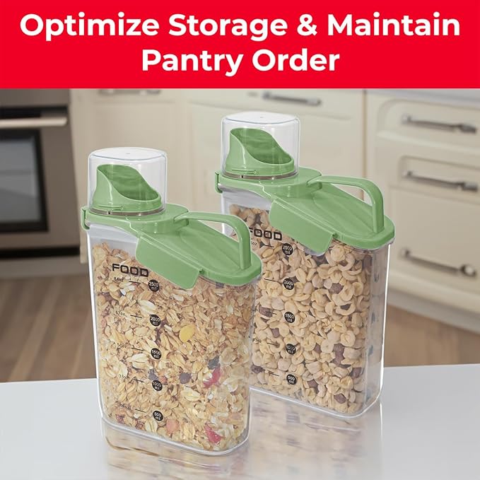 Two Pack Food & Cereal Storage Container - Image 5