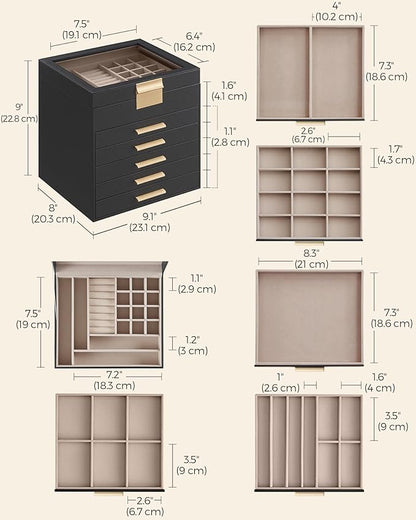 SONGMICS Jewelry Box Organizer - Image 5