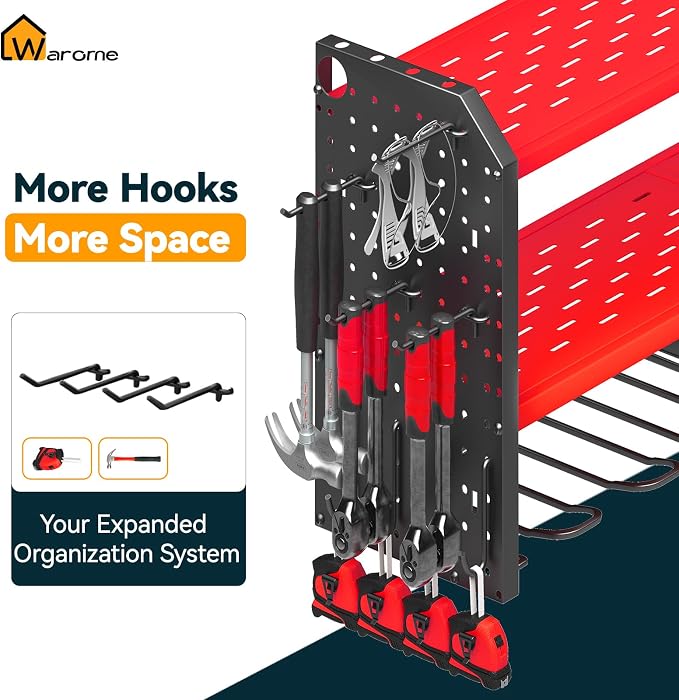 Warome Garage Tool Organizer Wall Mount - Image 5
