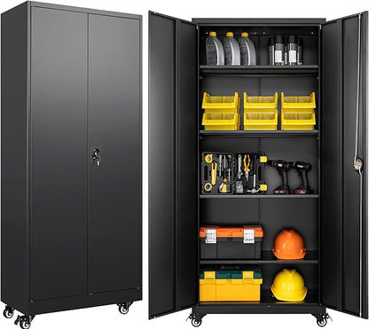 SISESOL Metal Storage Cabinet by SISESOL