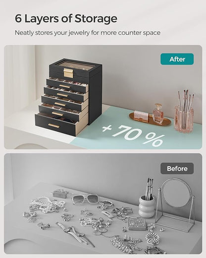 SONGMICS Jewelry Box Organizer - Image 6