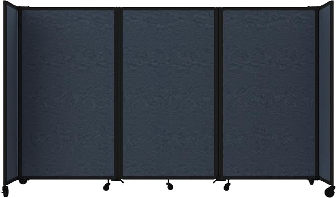 Versare Room Divider 360 Portable Wall Partition | Folding Panels | Large by VERSARE