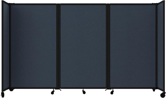 Versare Room Divider 360 Portable Wall Partition | Folding Panels | Large by VERSARE