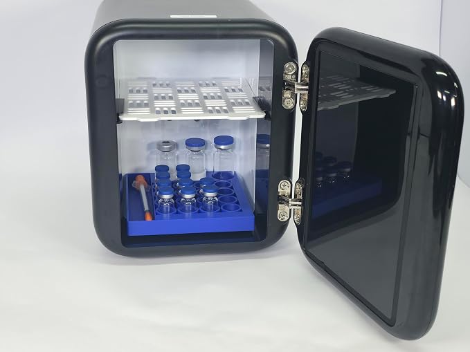 Vial Holder for Refrigerator Use | Home Vial Organizer Tray for Peptide– - Image 7