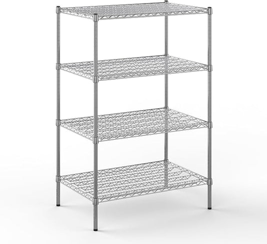 24" Deep x 36" Wide x 54" Height Wire Shelving Kit | 4-Tier | NSF Commercial by Regal+Altair