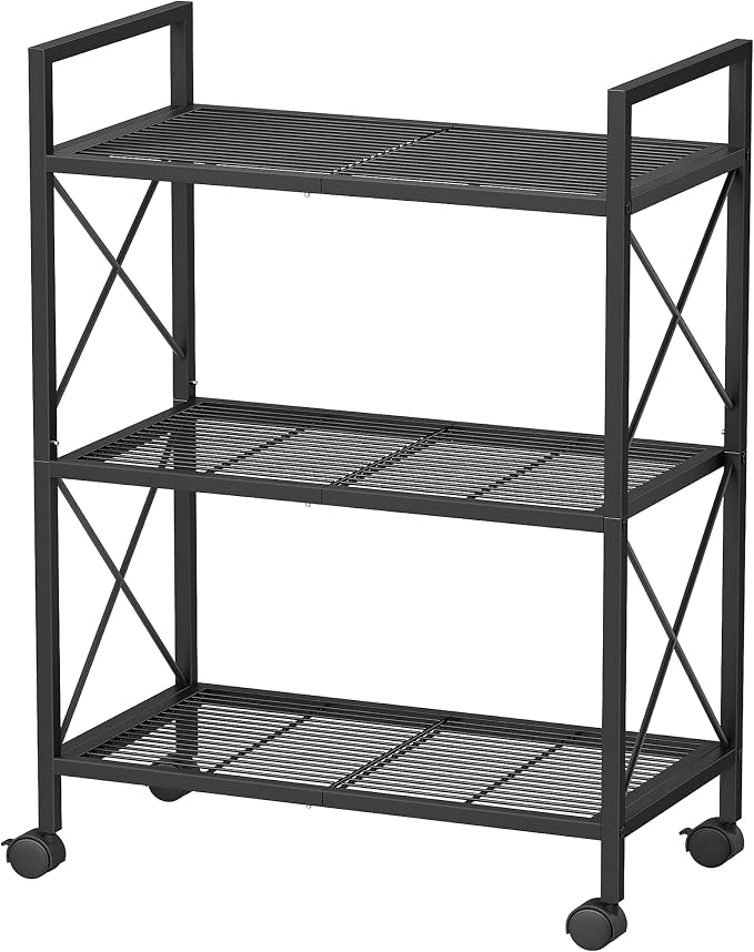 SONGMICS 3-Tier Metal Storage Rack by SONGMICSbySONGMICSHOME