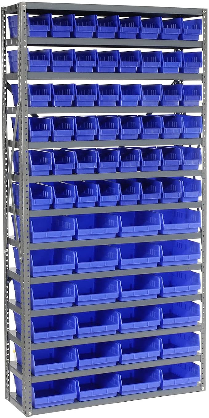 Global Industrial 13 Shelf Steel Shelving - Image 6