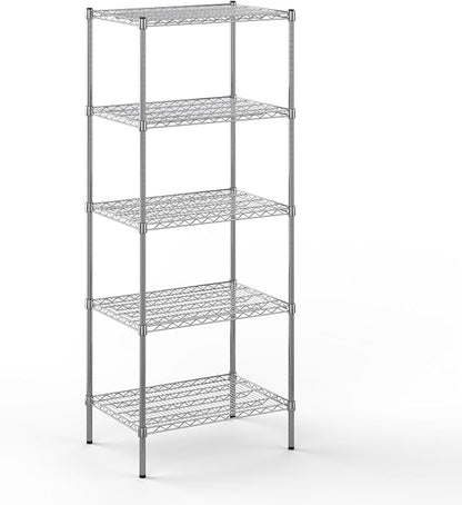 21" Deep x 30" Wide x 74" Height Wire Shelving Kit | 5-Tier | NSF Commercial by Regal+Altair