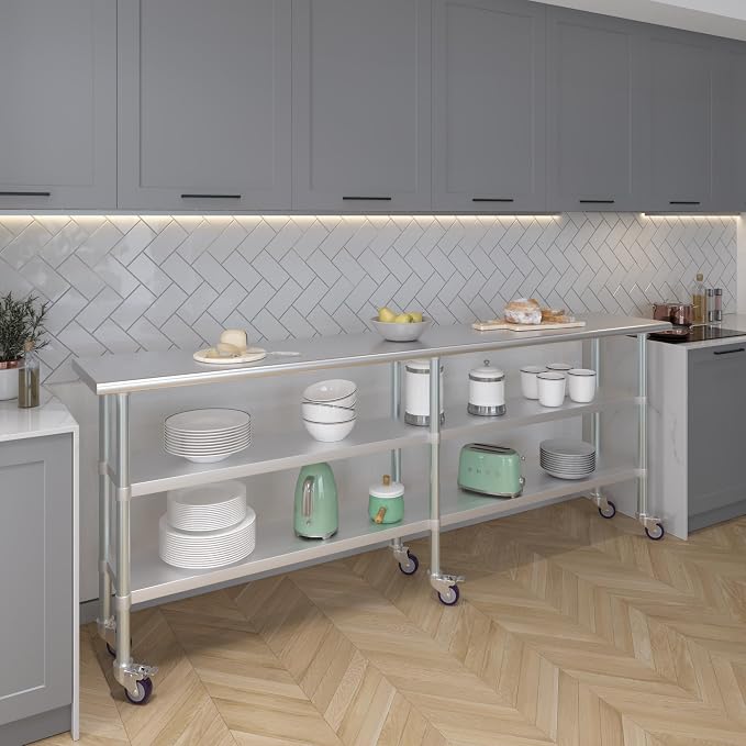 AmGood Stainless Steel Work Table - Image 6