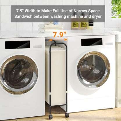 ELYKEN Slim Laundry Hamper - Image 2
