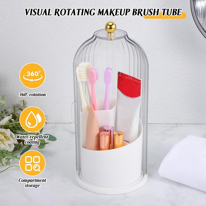 Rotating Makeup Brush Holder - Image 7