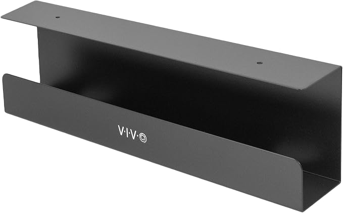 VIVO Under Desk 17 inch Cable Management Tray, Power Strip Holder, Cord by VIVO