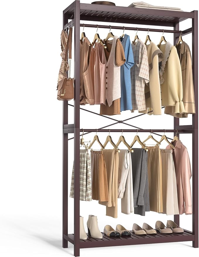 Homykic Bamboo Clothes Rack by Homykic