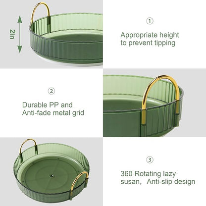 YCIA&DONE 360 Rotating Makeup Organizer and Storage - Image 3