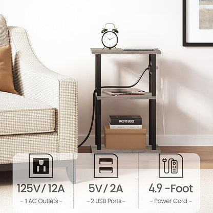 TUTOTAK Small Narrow Side Table - Image 5