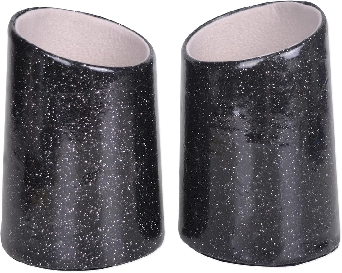 2 Pack Eyeglasses Holder PU Leather Glasses Stand Case Holder by Bleiou