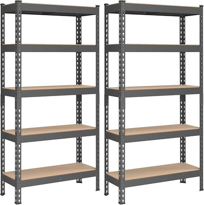 SONGMICS 5-Tier Storage Shelves, Load 2310 lb, Boltless Assembly, Adjustable by SONGMICSbySONGMICSHOME