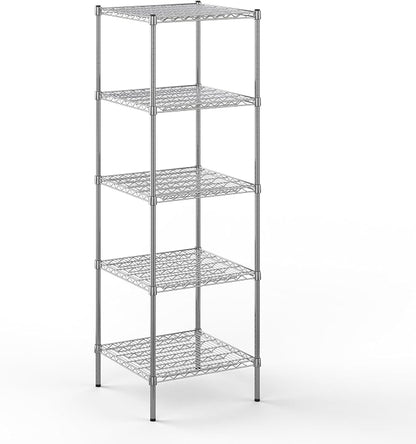 24" Deep x 24" Wide x 74" Height Wire Shelving Kit | 5-Tier | NSF Commercial by Regal+Altair