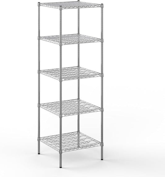 24" Deep x 24" Wide x 74" Height Wire Shelving Kit | 5-Tier | NSF Commercial by Regal+Altair