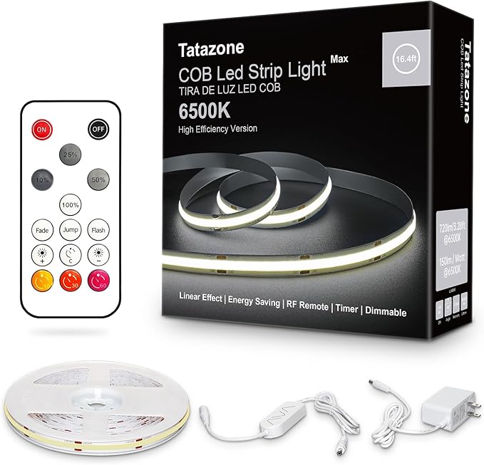 White COB Led Strip Light Max by Tatazone