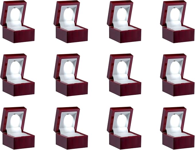 Allure - Bulk Case Of 12 - Luxury Ring Boxes by ALLURE