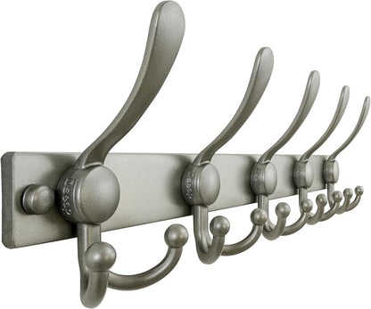 Dseap Coat Rack Wall Mount 2.0 Pro: Heavy Duty 300% Thicker, Stainless Steel by Dseap