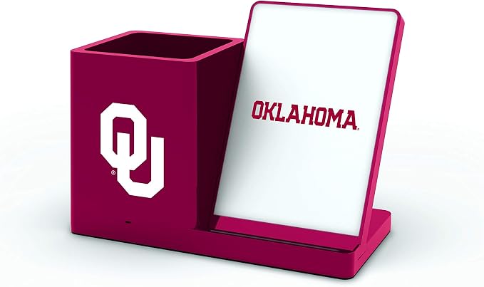 SOAR NCAA Unisex Cell Phone Wireless Charging Stand and Desktop Organizer by SOAR